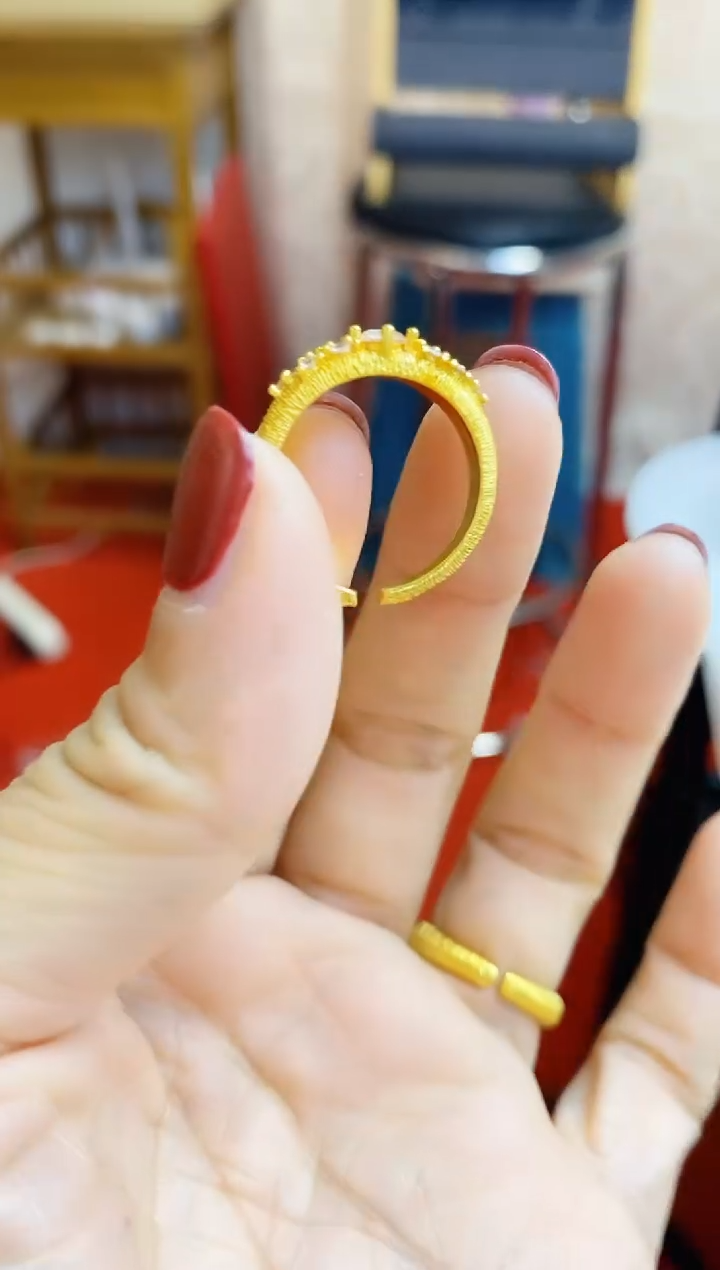 合金无044皇冠戒指