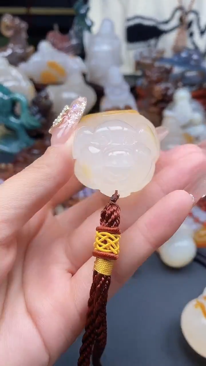 【闪购商品】玛瑙/玉髓颈饰未镶嵌dd