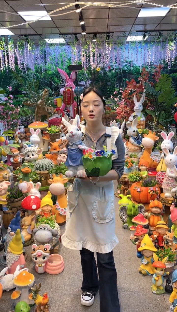 户外花园庭院花盆