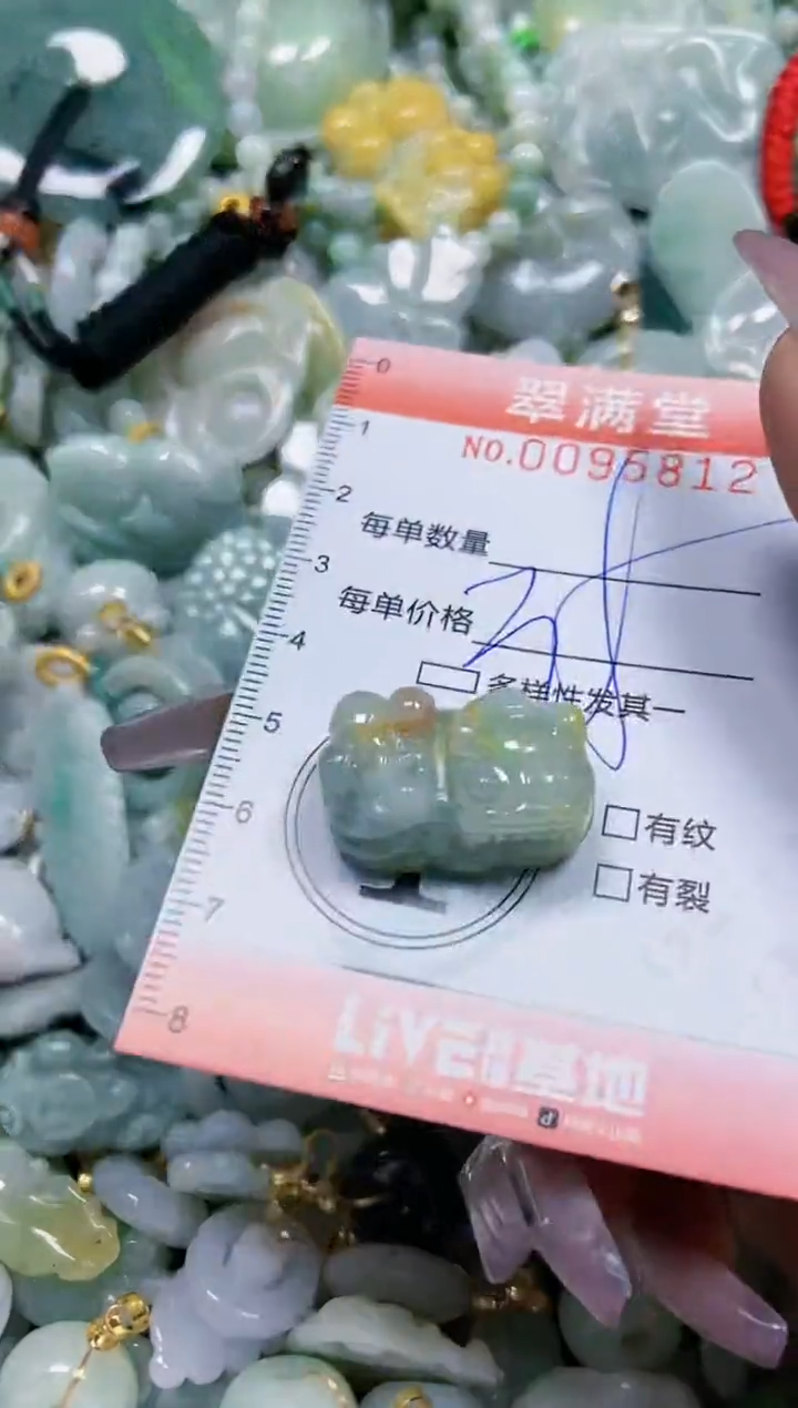 【闪购商品】翡翠颈饰未镶嵌闪购0095812