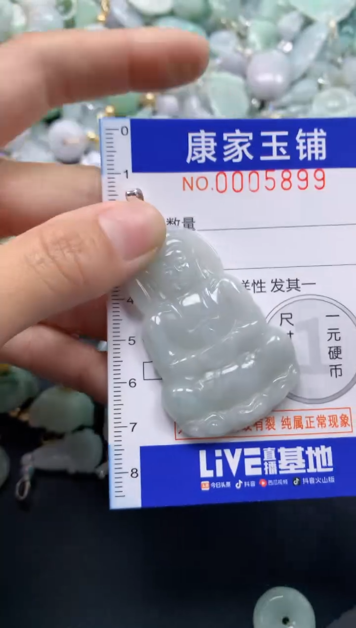 颈饰未镶嵌翡翠5897