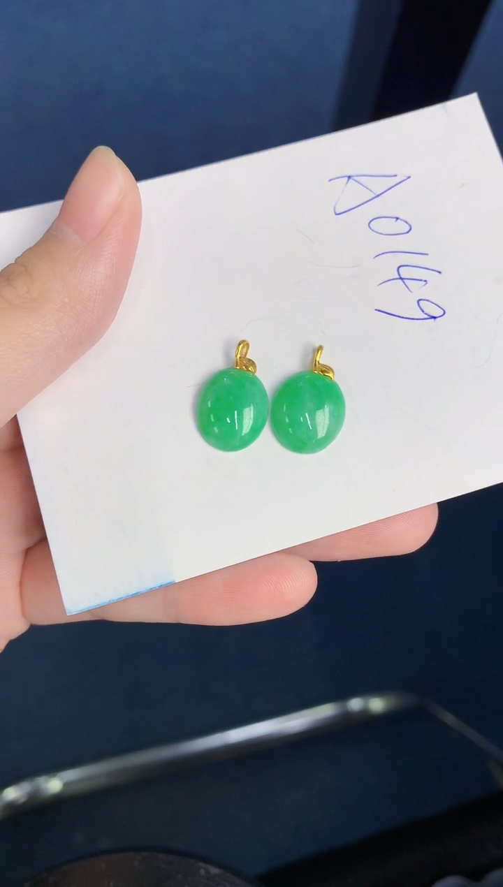 【闪购商品】翡翠颈饰18K金镶嵌000000000