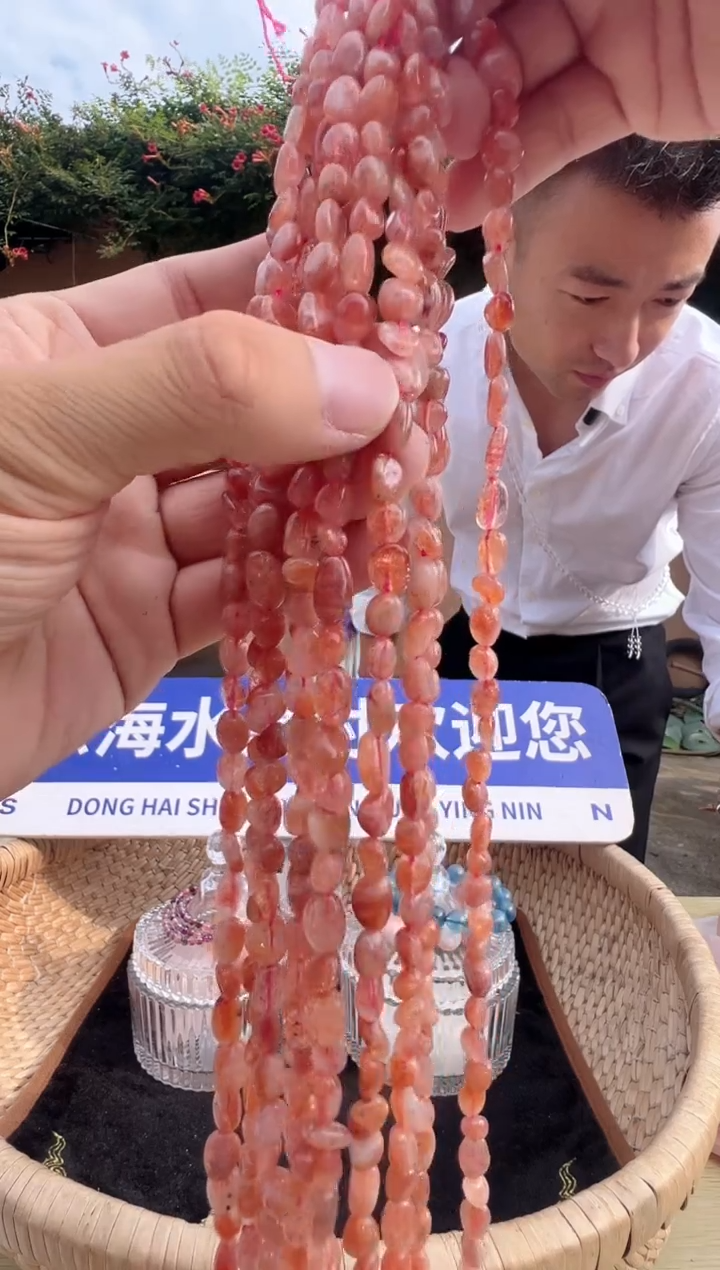 未镶嵌手链水晶金太阳糖豆半成品