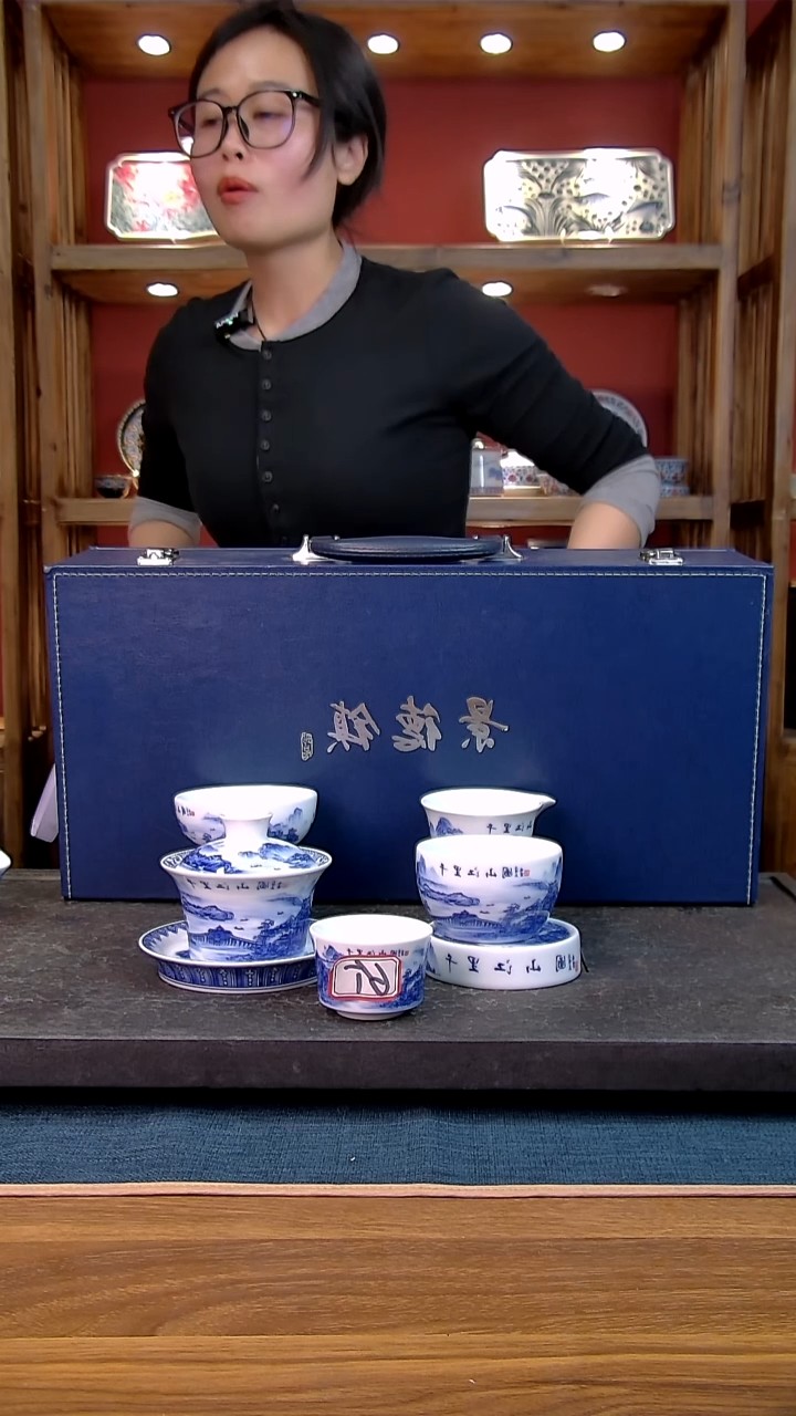 礼盒款11件套 白瓷陶瓷茶具