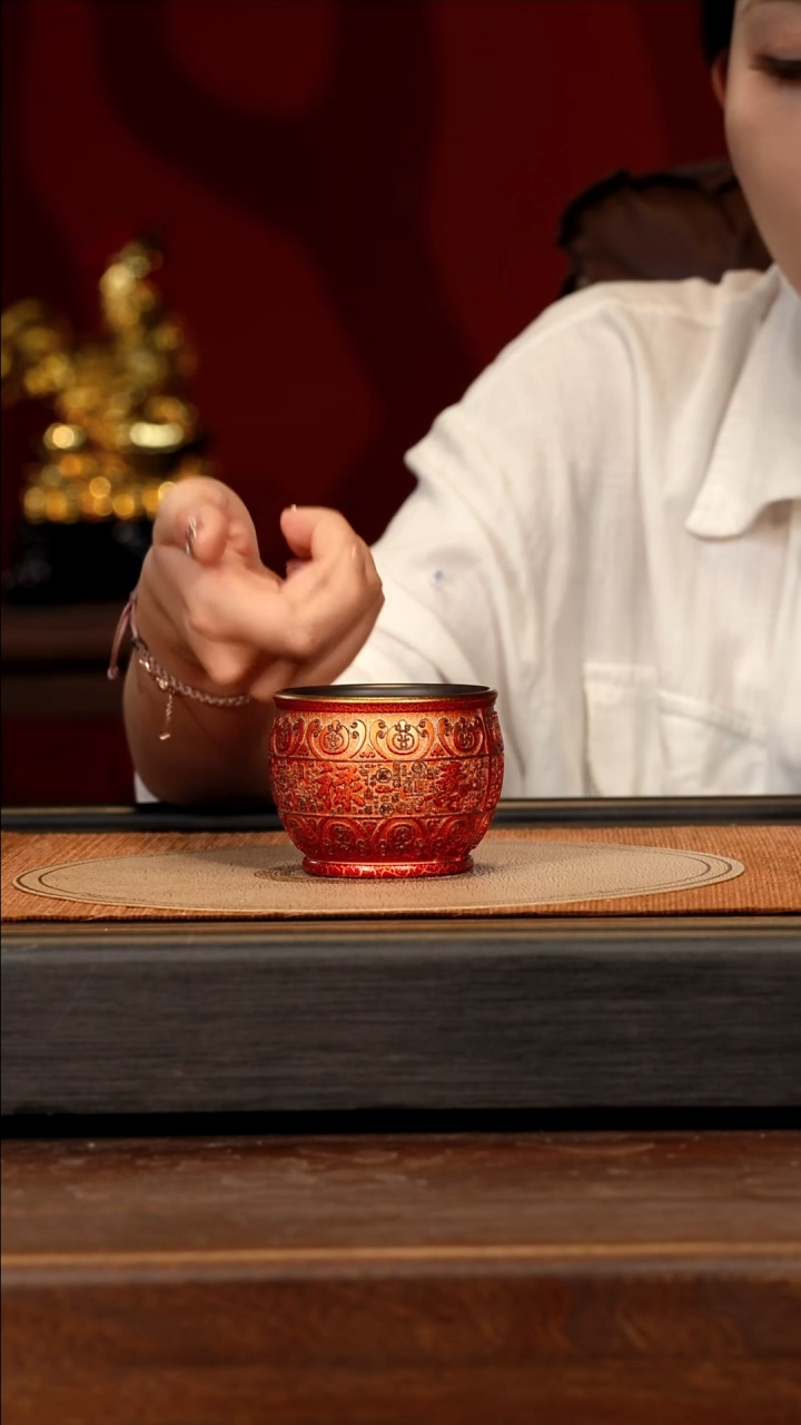 宜兴紫砂团团紫砂精选主人杯