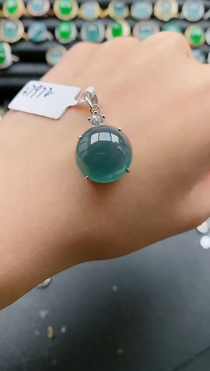 【闪购商品】翡翠戒指银S925镶嵌11111111