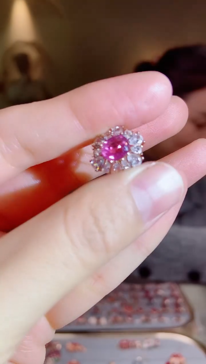 银S925镶嵌手饰碧玺手饰