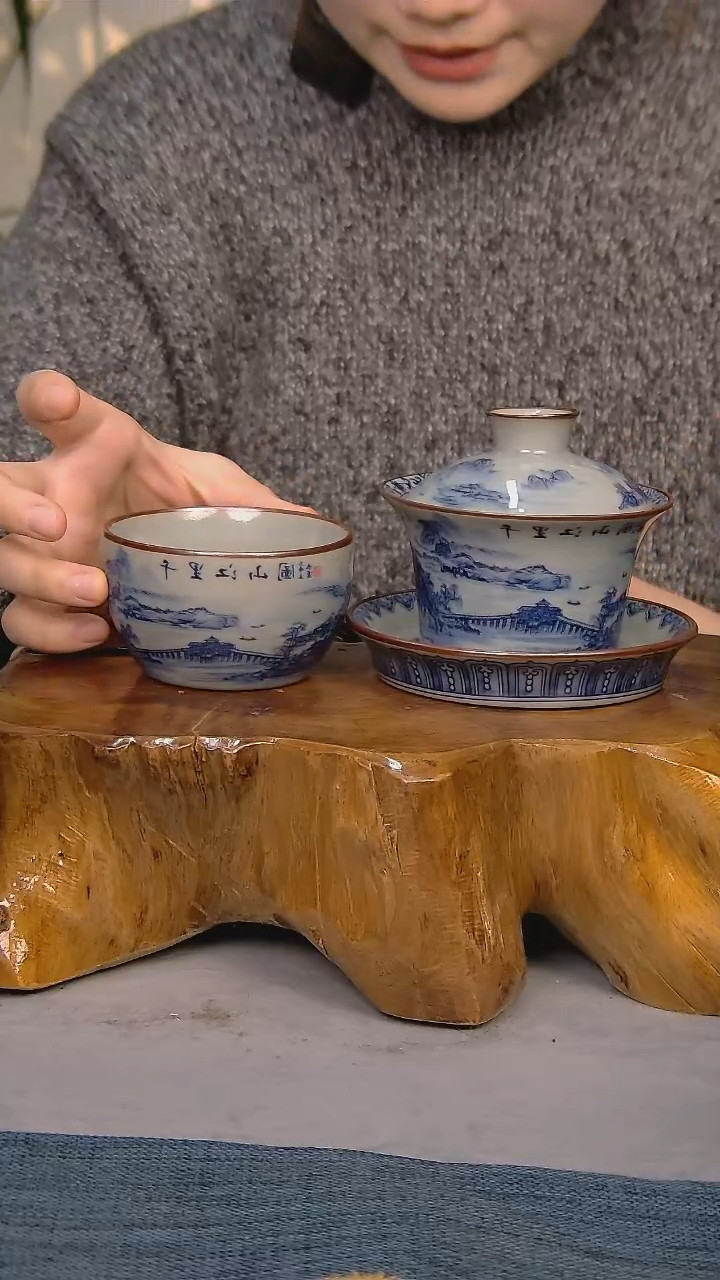 【闪购商品】简装家用款2件套 陶瓷家用茶具系列