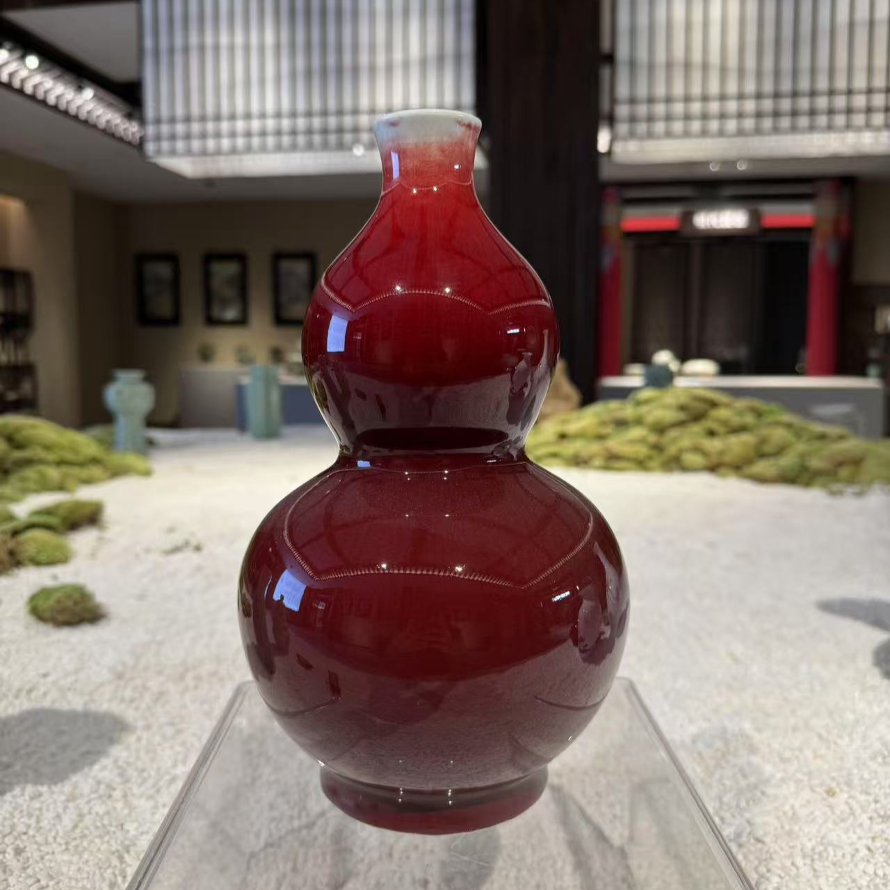 景德镇郎红葫芦尊