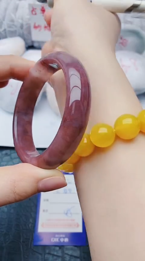 未镶嵌手镯石英质玉y132+57-58-59