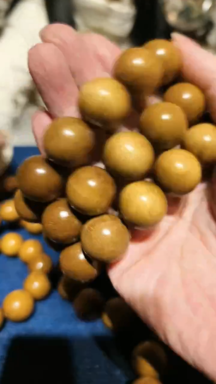 【闪购商品】楠木（金丝楠）手串/手链1.5阴沉黄