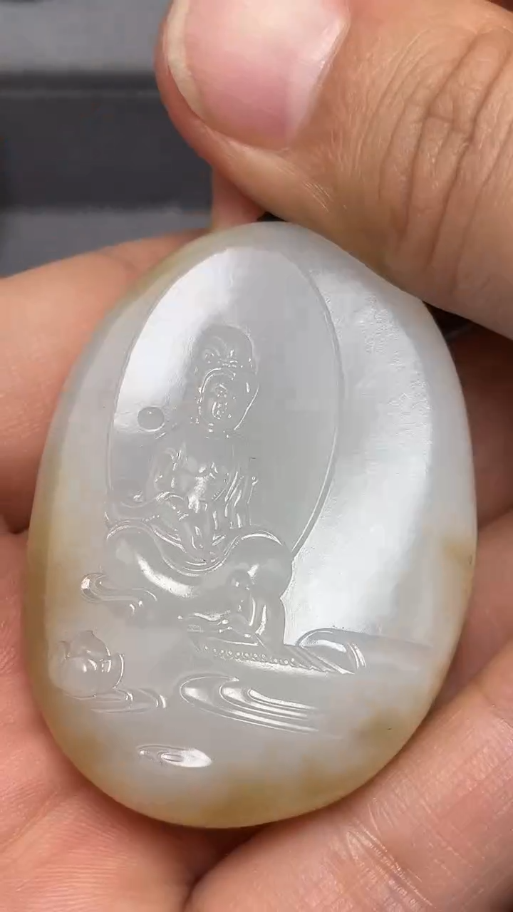 颈饰未镶嵌和田玉.