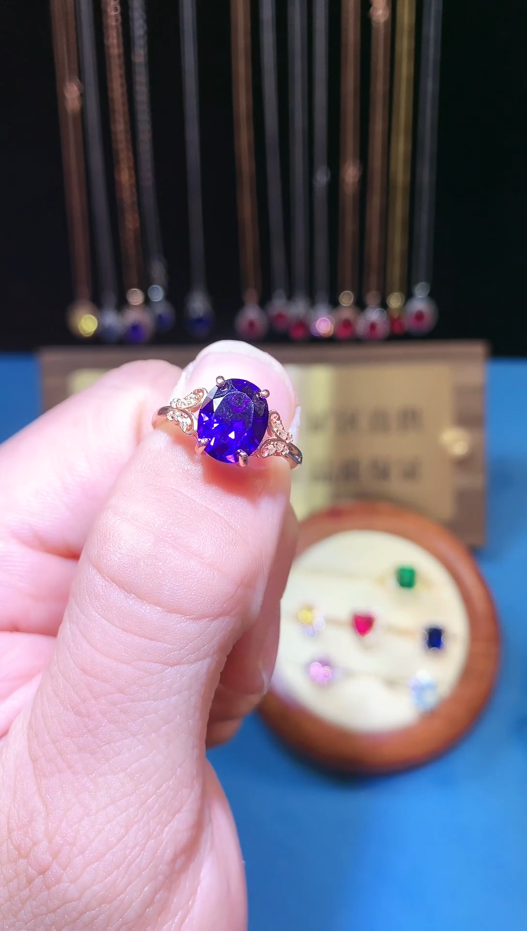 【闪购商品】紫晶戒指银S925镶嵌1111