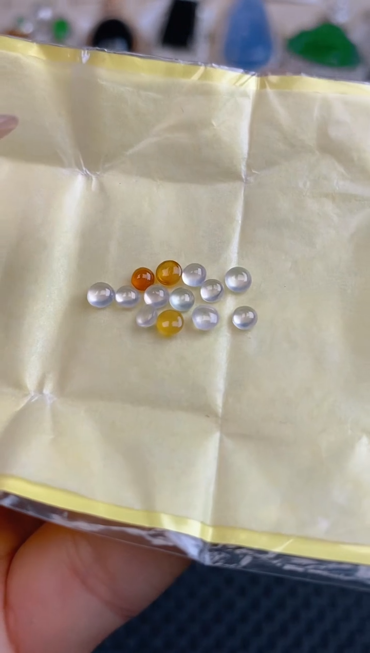 【闪购商品】定制翡翠未镶嵌翡翠裸石蛋面84