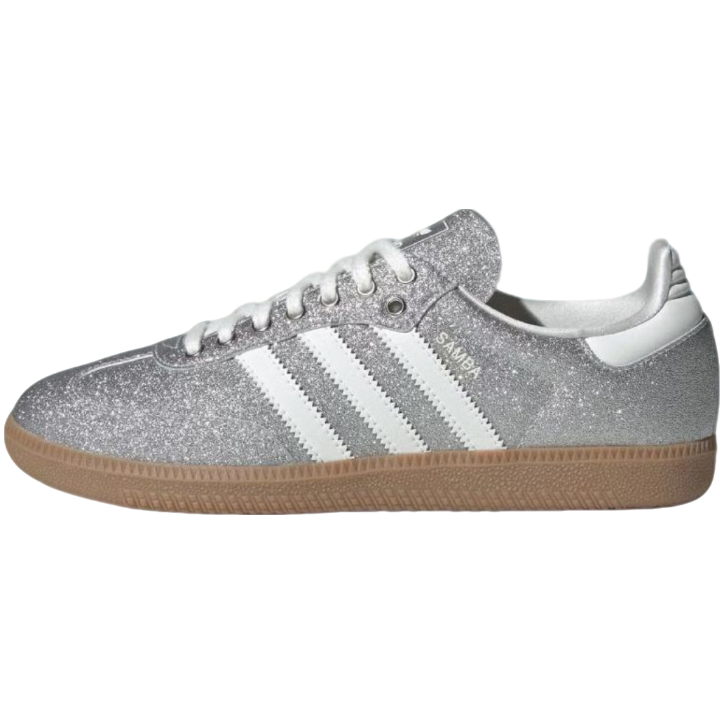 【滔搏联动】adidas阿迪达斯三叶草星空银SAMBA经典德训鞋KI6264