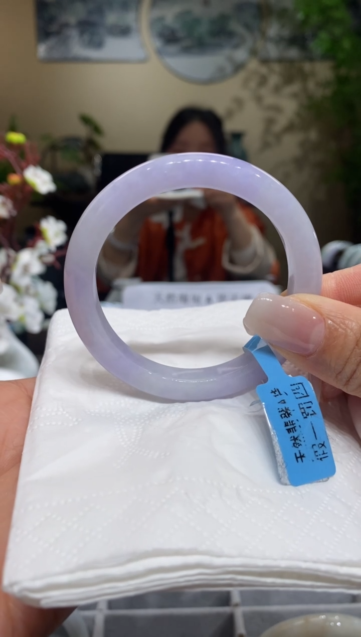 【闪购商品】翡翠手镯未镶嵌翡翠51-52