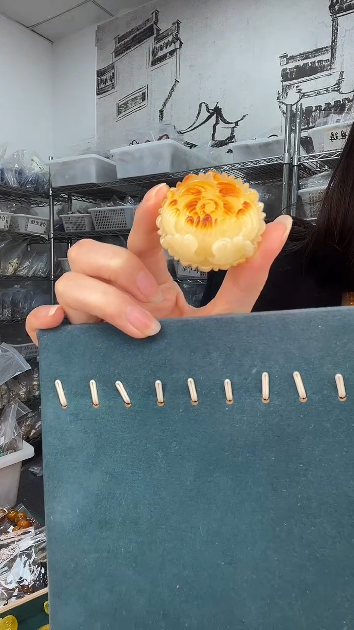 裸石琥珀未镶嵌天然蜜蜡A3103