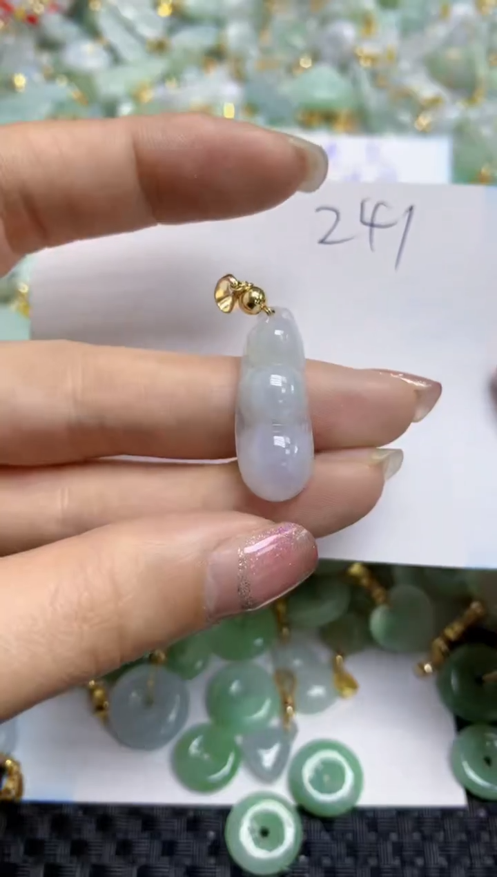 【闪购商品】翡翠颈饰合金   天然A货翡翠