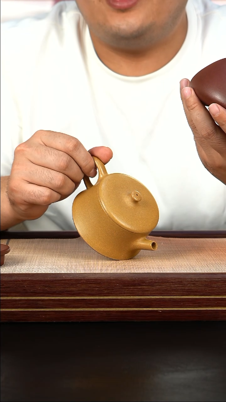 【闪购商品】紫砂茶壶黄金段SY 云柱