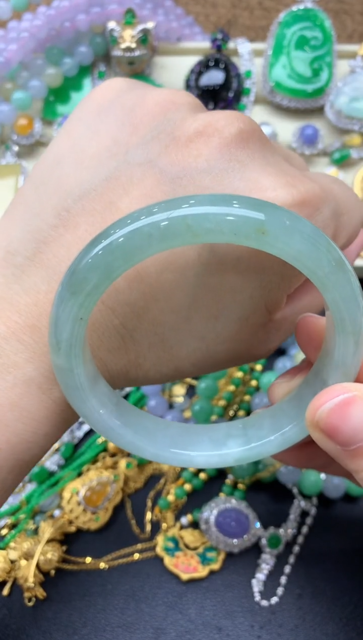 【闪购商品】翡翠手镯未镶嵌235-中国好珍宝