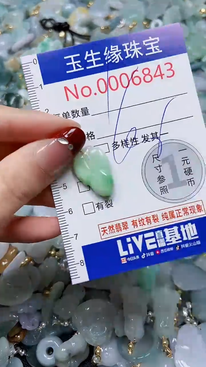 【闪购商品】翡翠颈饰未镶嵌闪购00006843