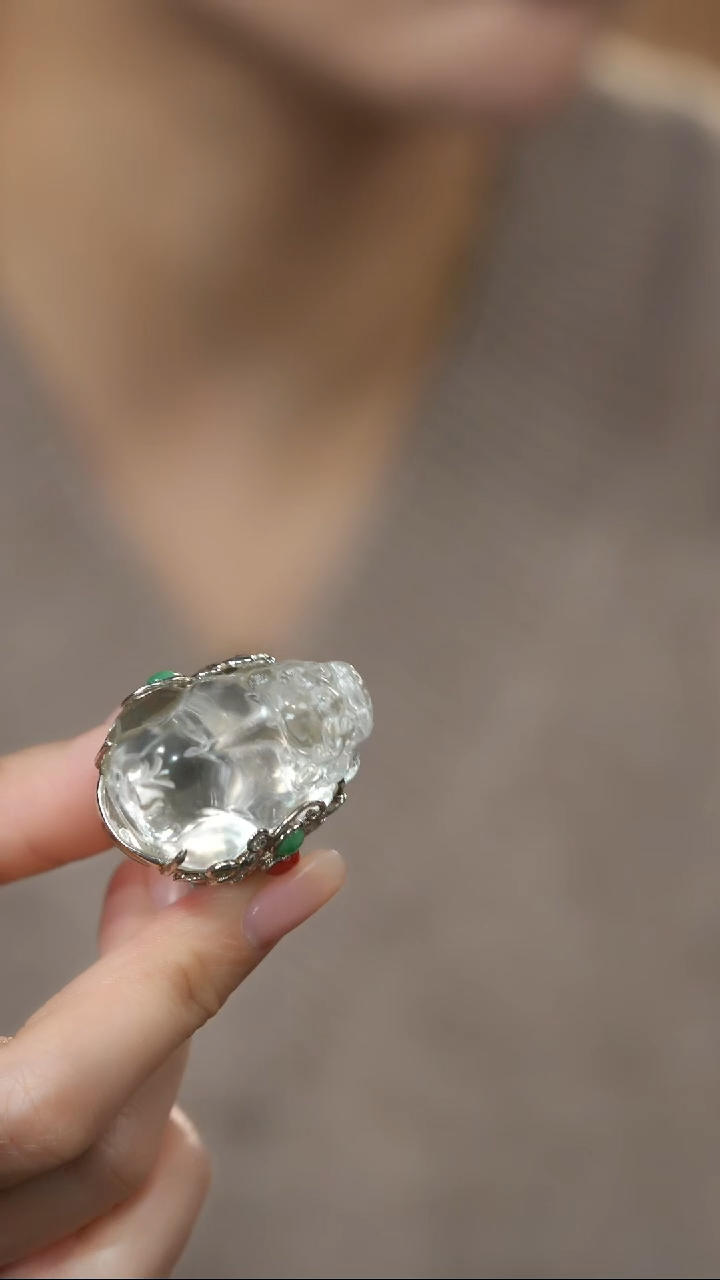 未镶嵌戒指水晶@FM008030307@