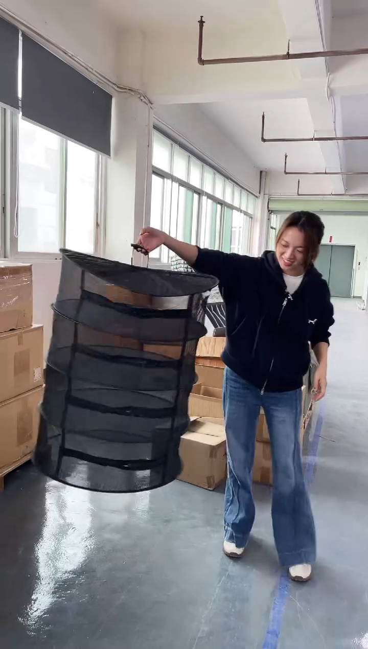 布4层晾衣篮/高度75，直径59