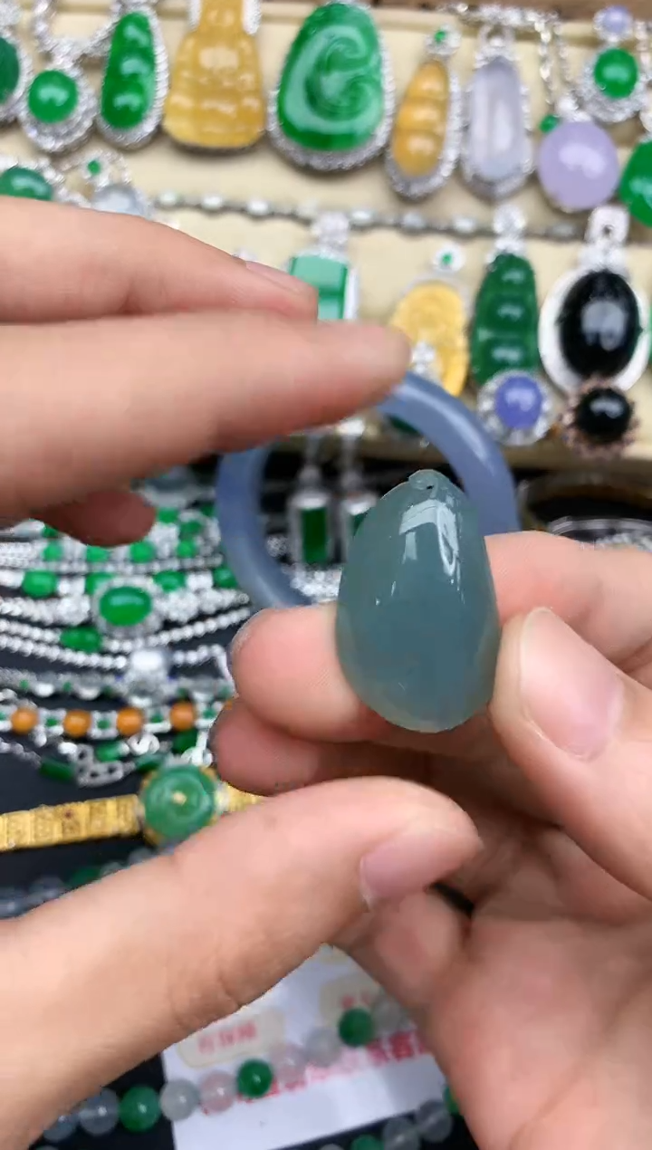 颈饰未镶嵌翡翠78-中国好珍宝