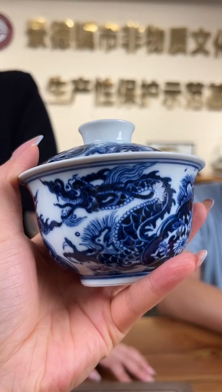 摆件景德镇昱器江南4144