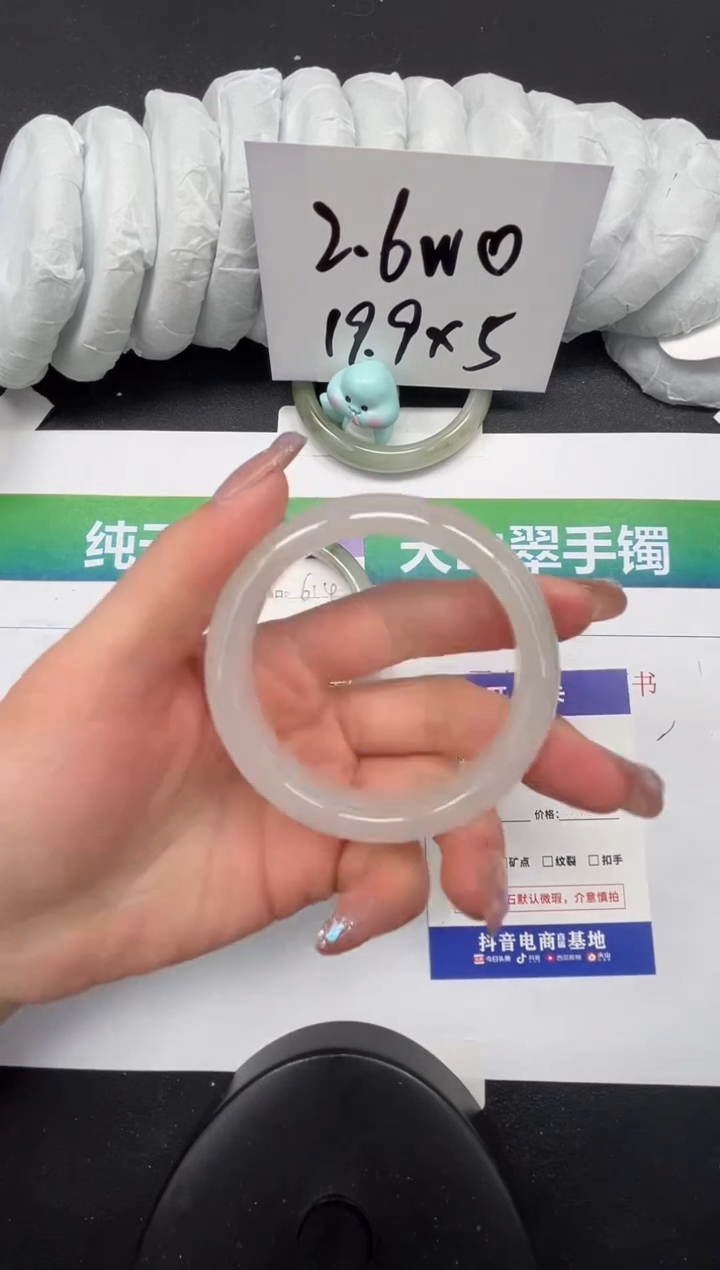 【闪购商品】石英质玉手镯未镶嵌270-53.2