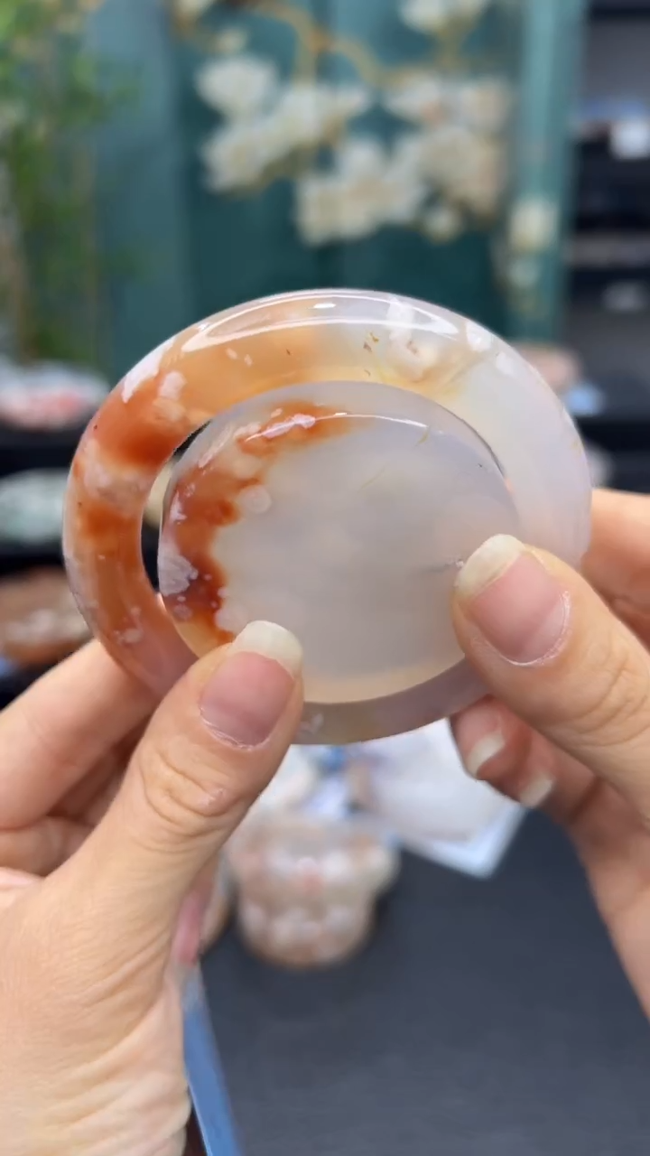 【闪购商品】石英质玉手镯未镶嵌A449(54圈赠送镯心)