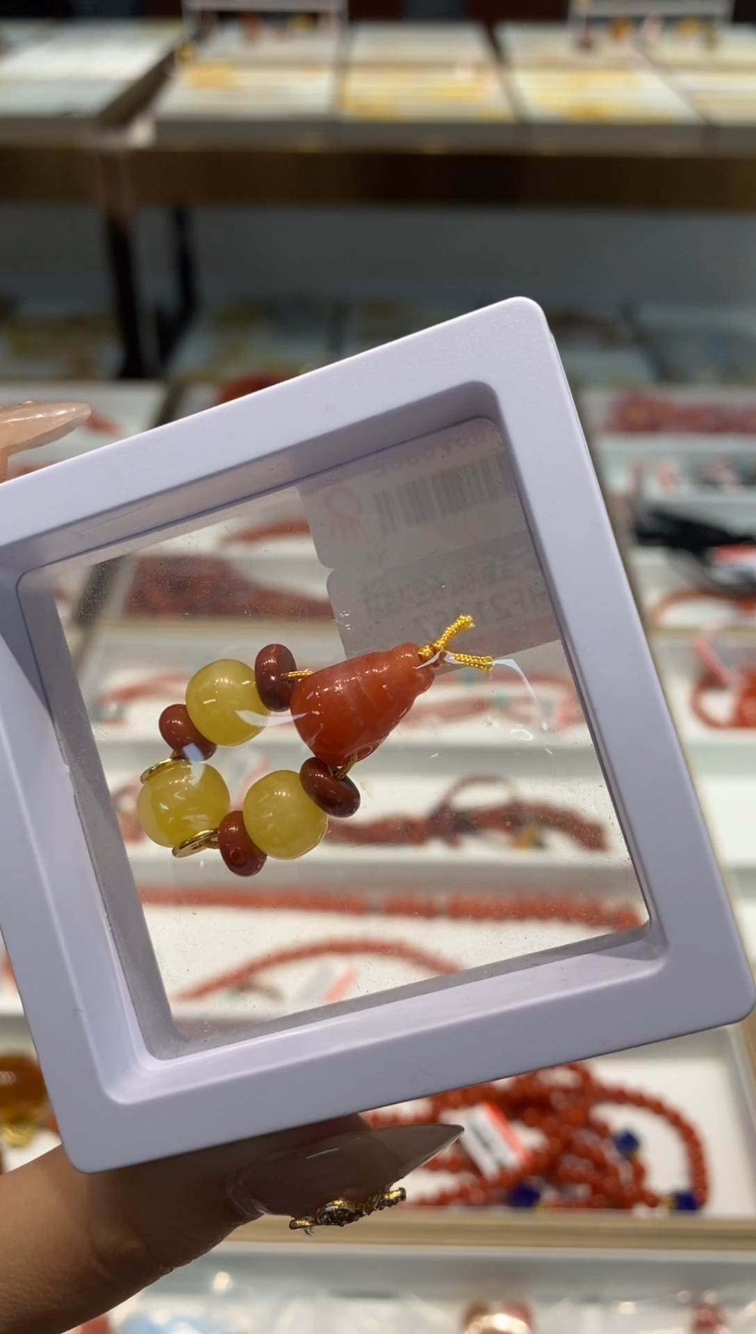 【闪购商品】琥珀颈饰未镶嵌配饰