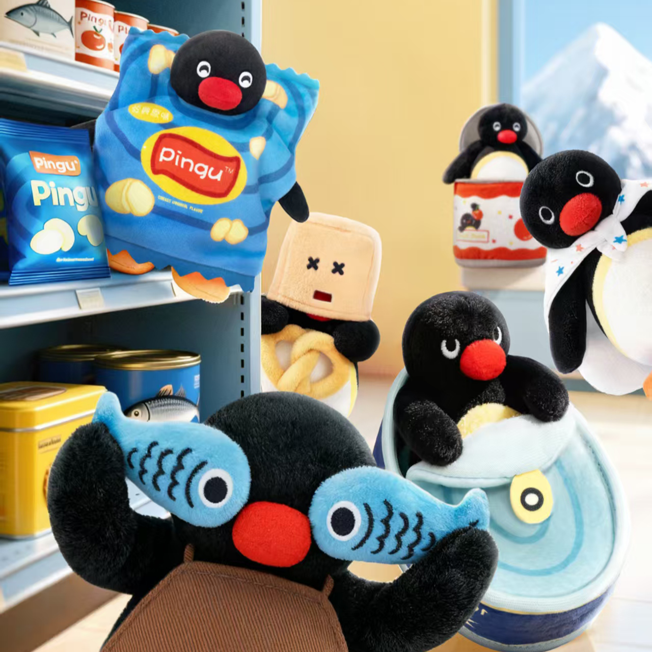 Pingu躲猫猫系列盲盒【代拆】