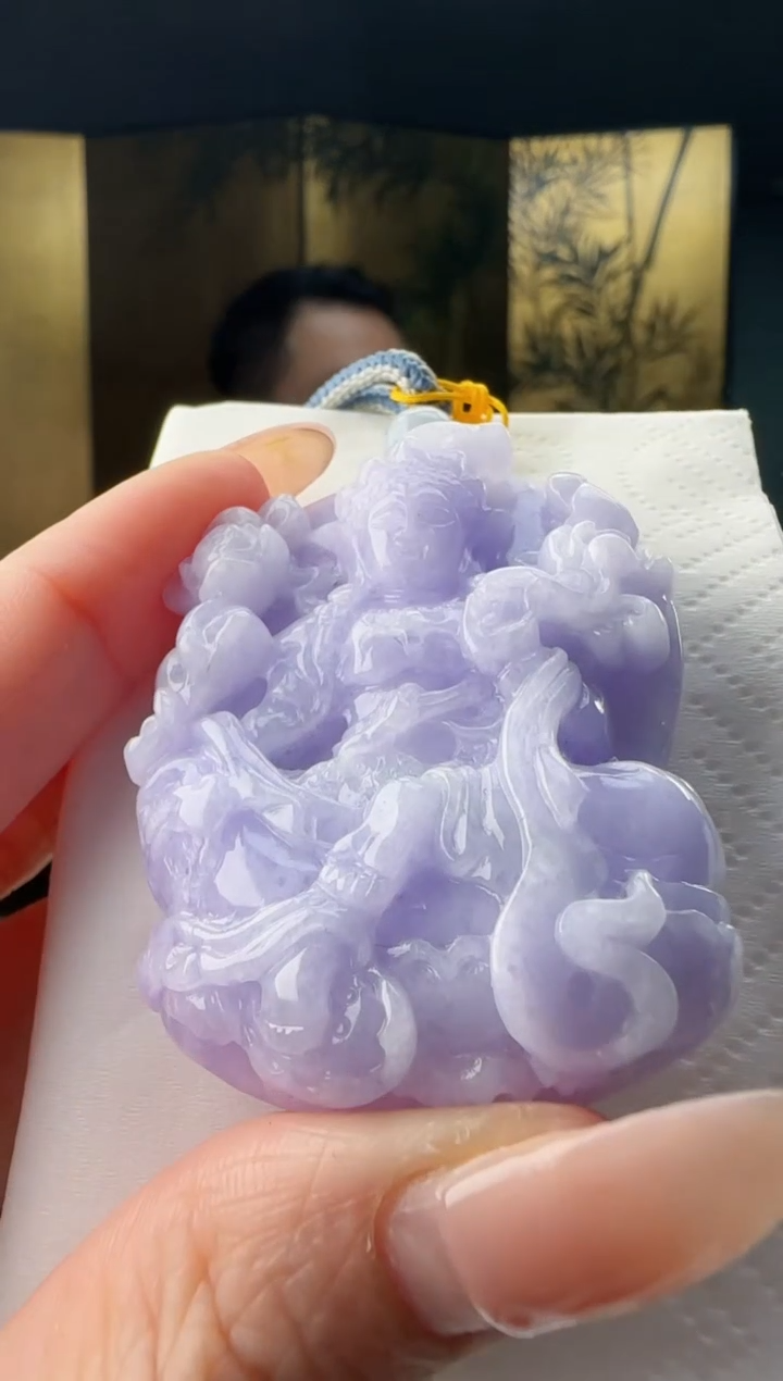 【闪购商品】翡翠吊坠(不含链)未镶嵌YJ@@960Q3J10888