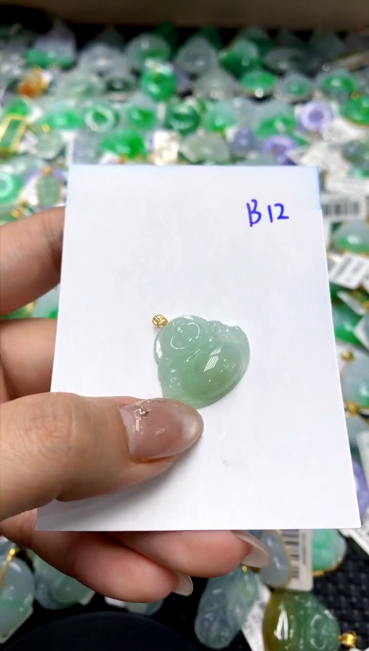 【闪购商品】翡翠颈饰18K金镶嵌111111111111111111