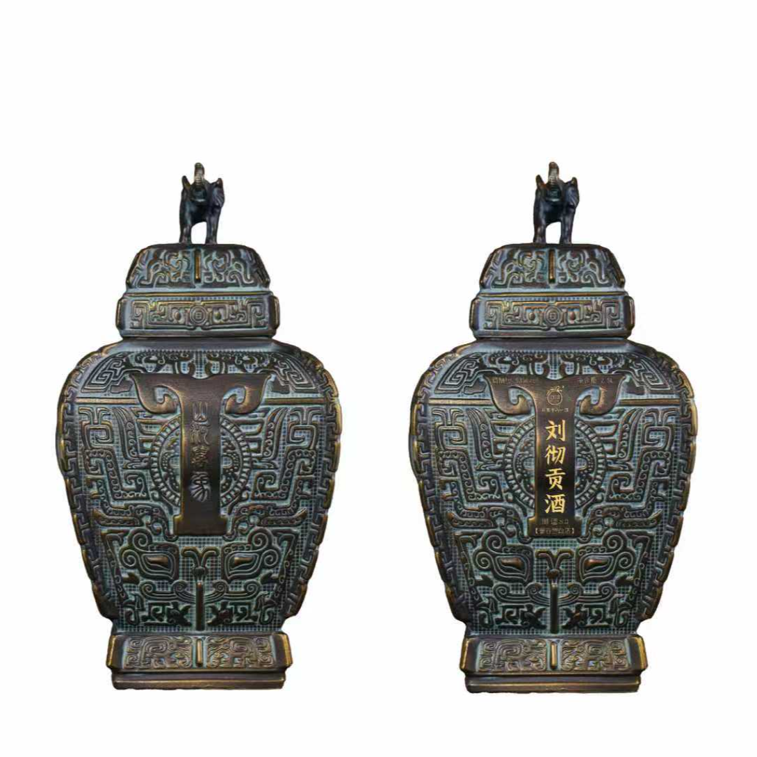 刘彻刘彻贡酒 御酒50 酱香型白酒 53度2.5L/坛