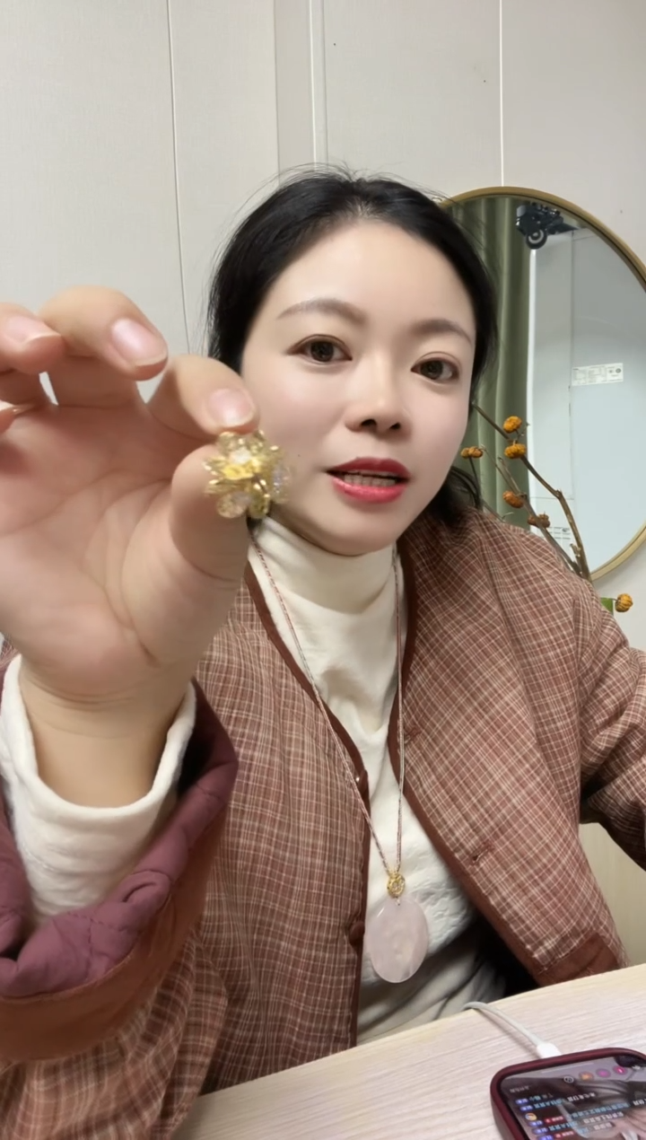 繁花耳环繁花耳环