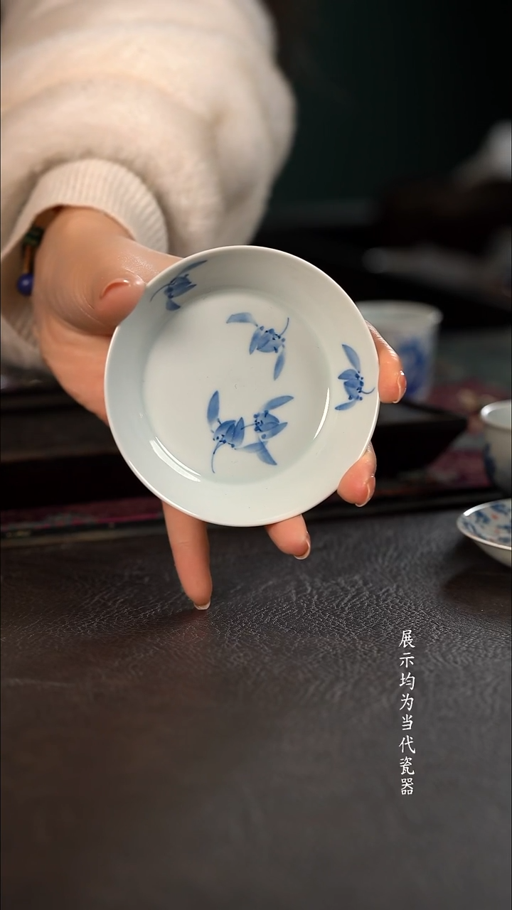 品遗HL兰花头直口小杯垫