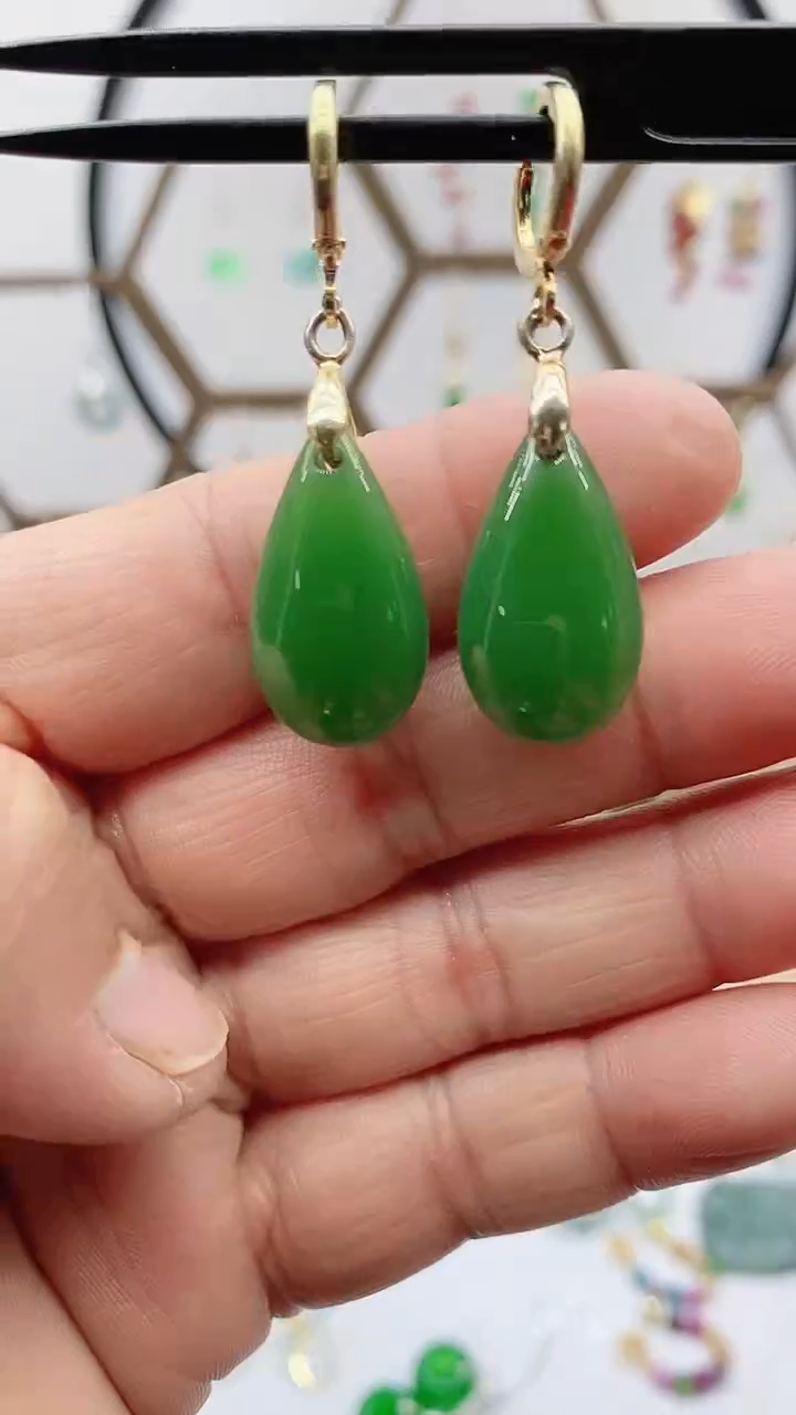 未镶嵌和田玉耳饰57