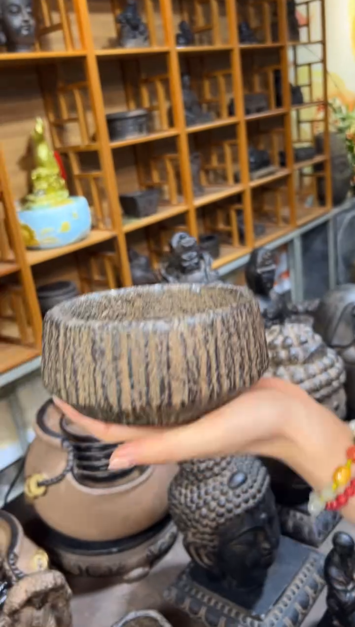 陶土【火山泥】小石钵