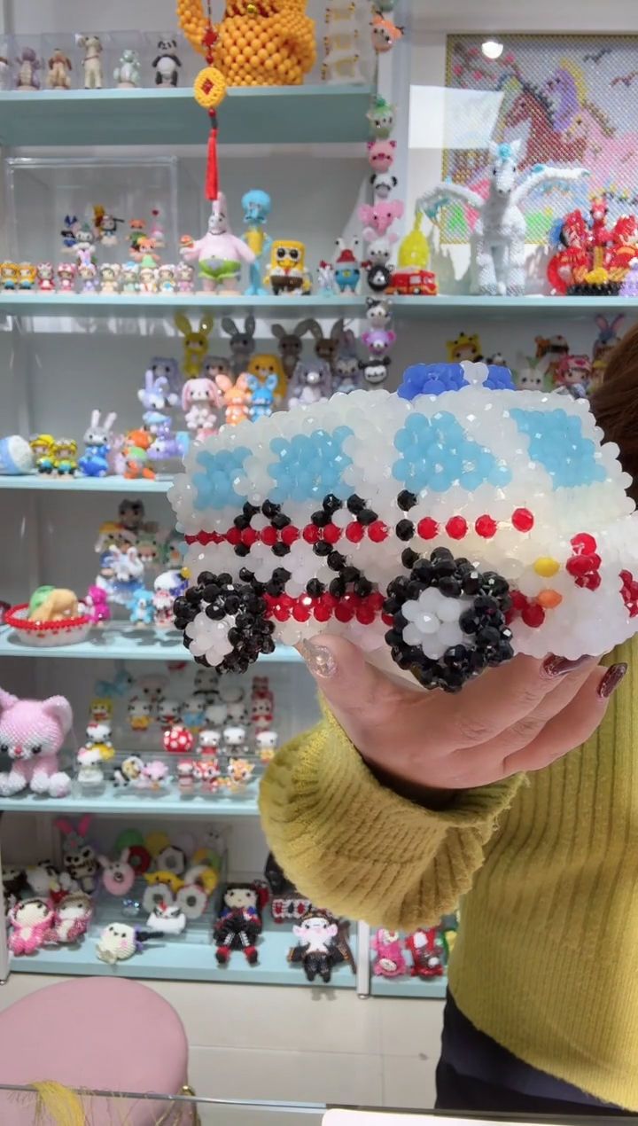 玻璃0543卡6水晶救护车材料包1套