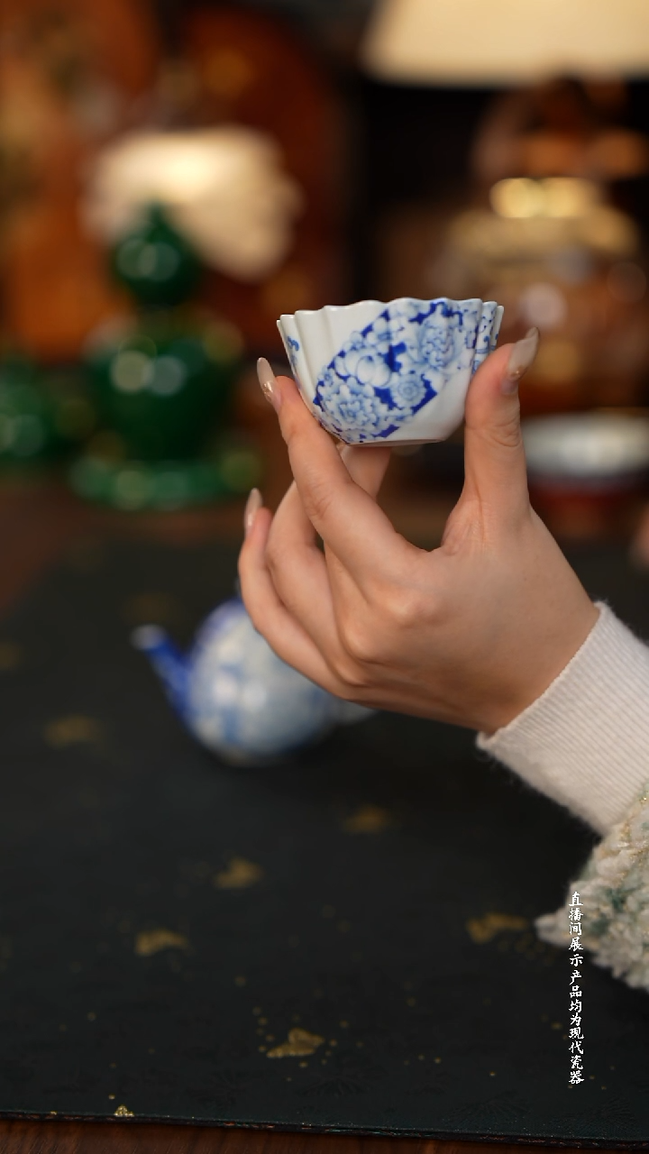 青樵轩蓝印杯杯杯