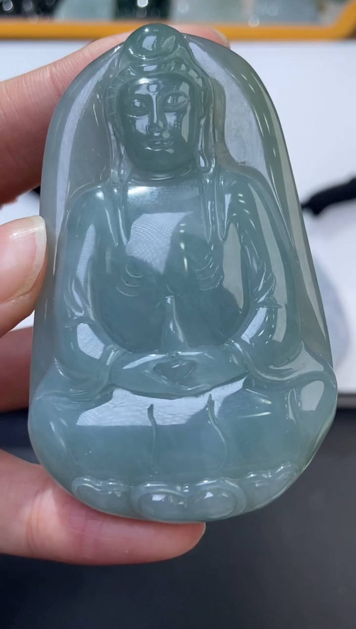 未镶嵌挂件翡翠374075   多人