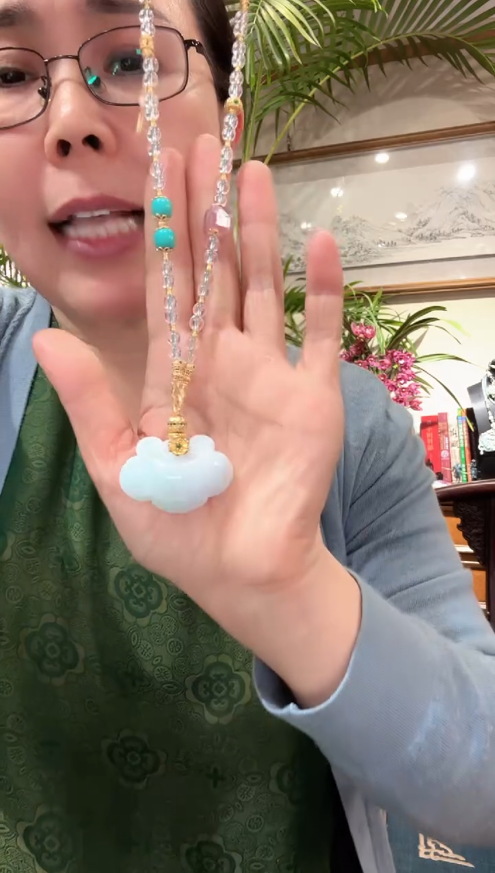 【闪购商品】翡翠颈饰未镶嵌国风