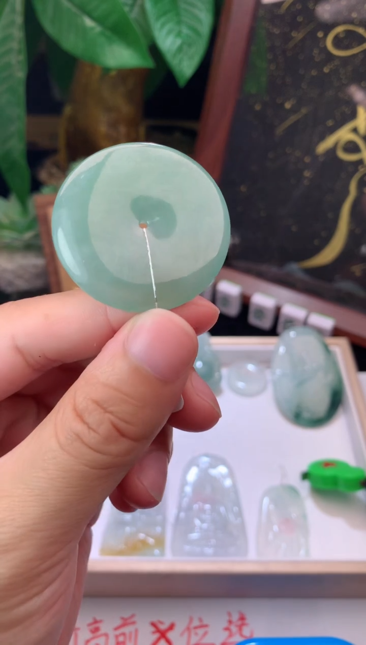 定制翡翠未镶嵌毛货不退不换