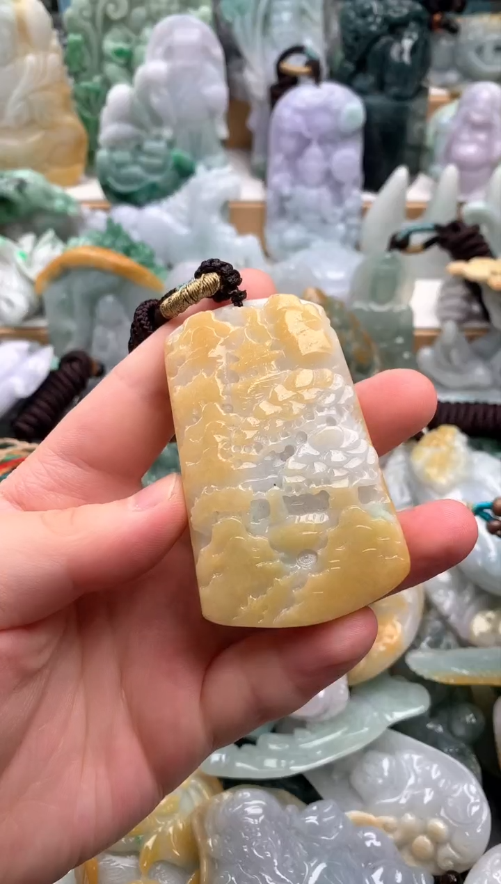 吊坠(不含链)未镶嵌翡翠1