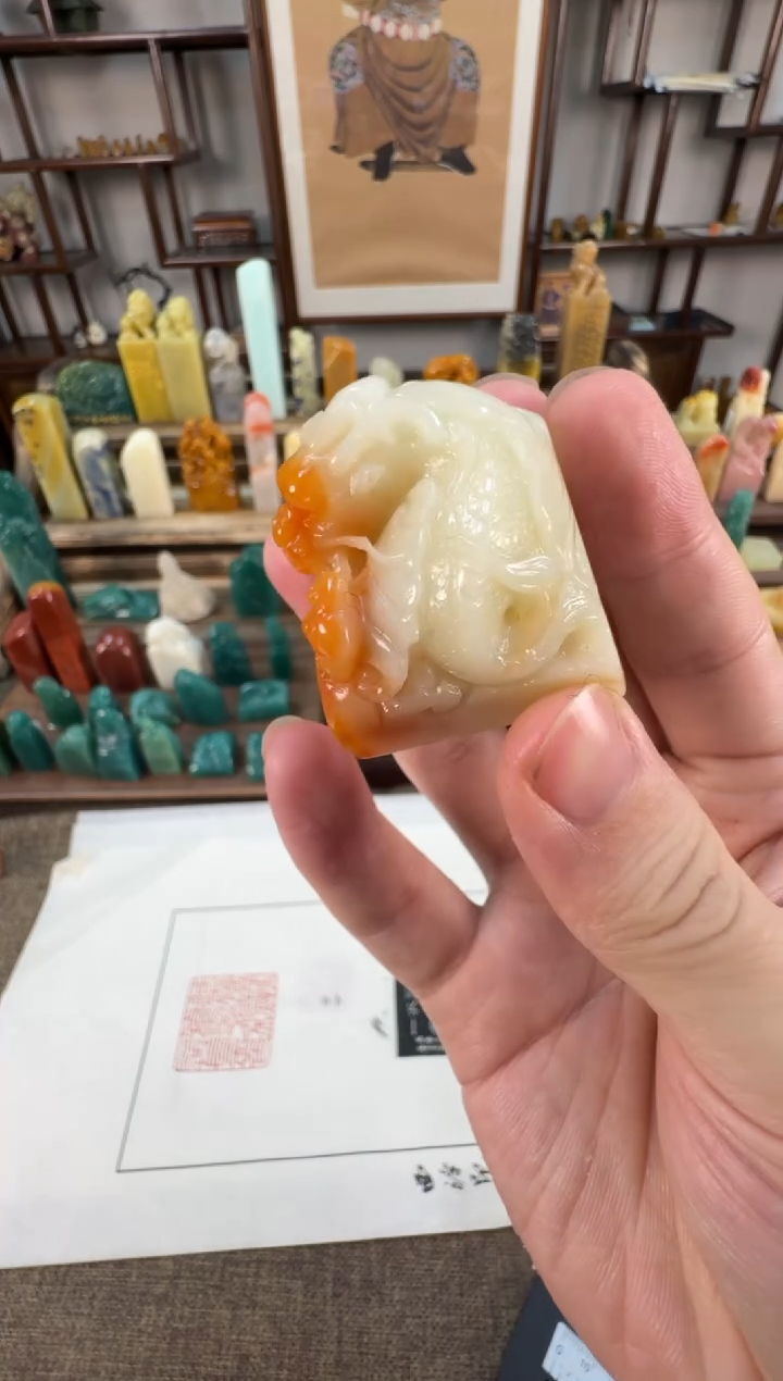 【闪购商品】寿山石印石编号编号A822