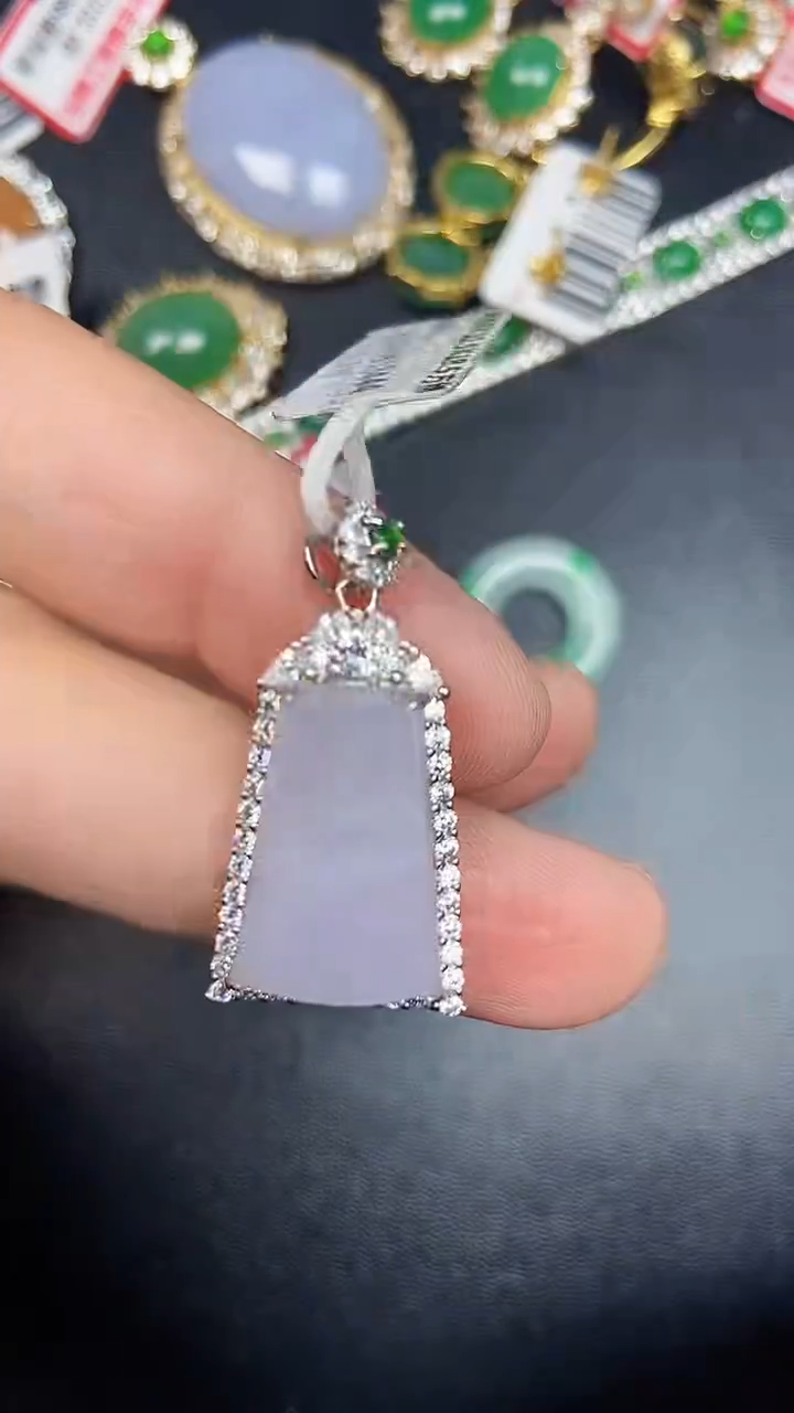 银S925镶嵌戒指翡翠2750