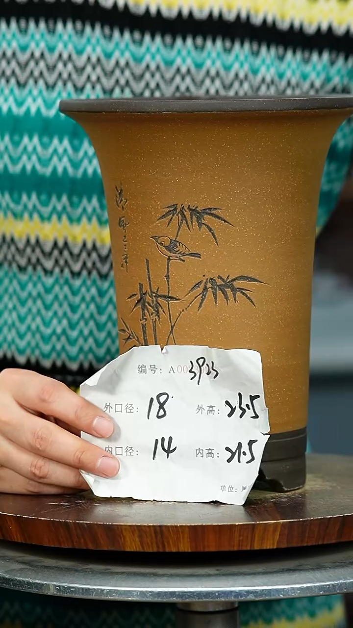 紫砂花盆3923 紫砂花盆紫砂