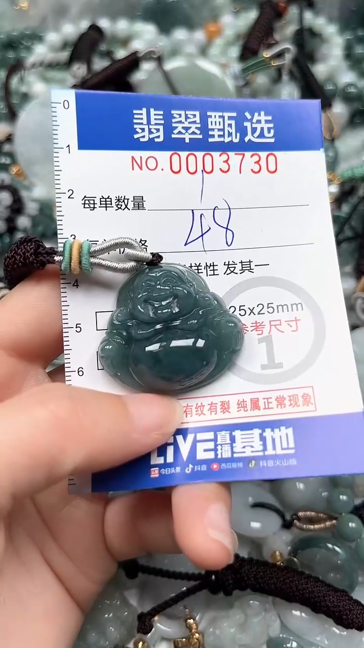 【闪购商品】翡翠颈饰未镶嵌00..3730
